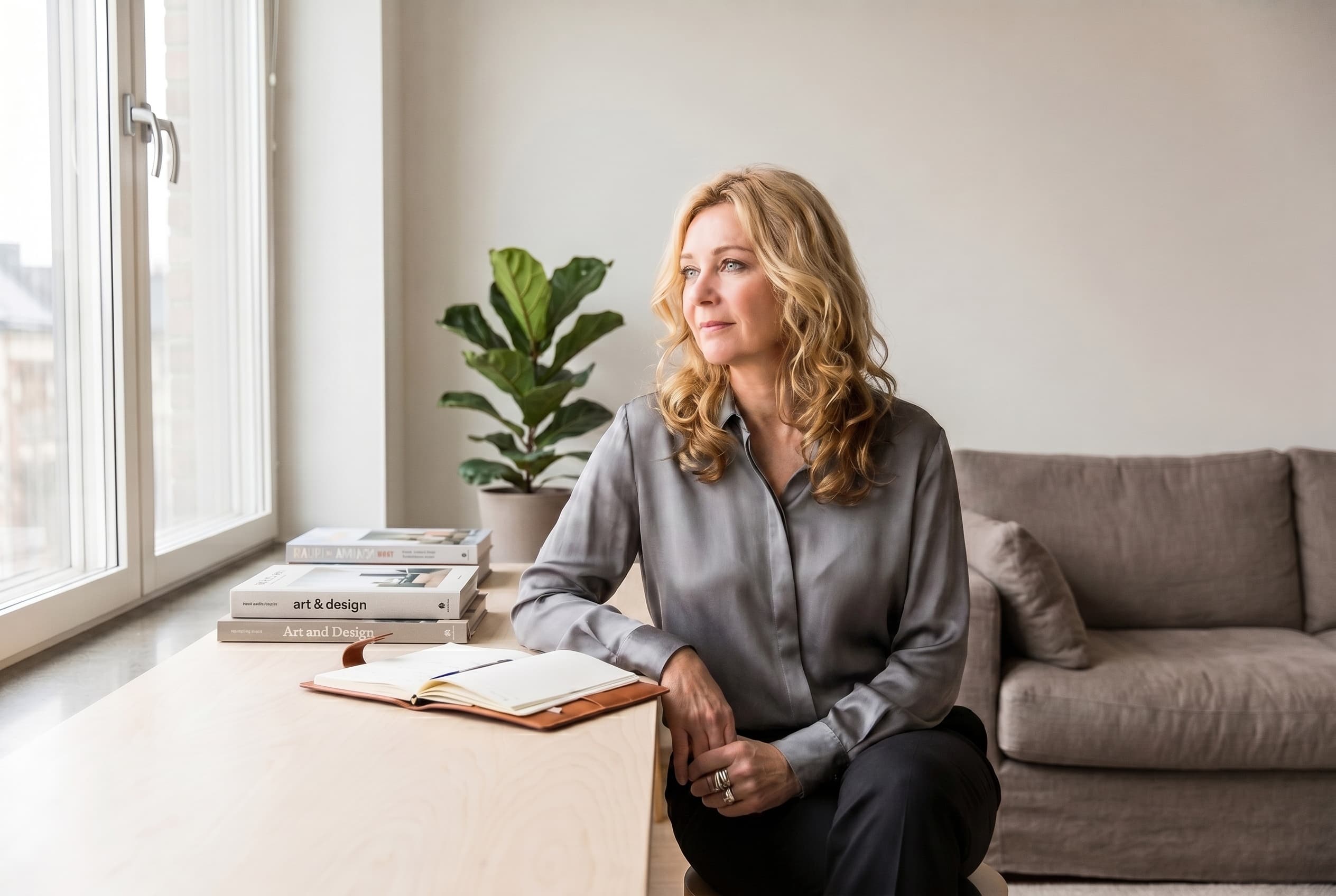 Annette Rosencreutz in an editorial portrait